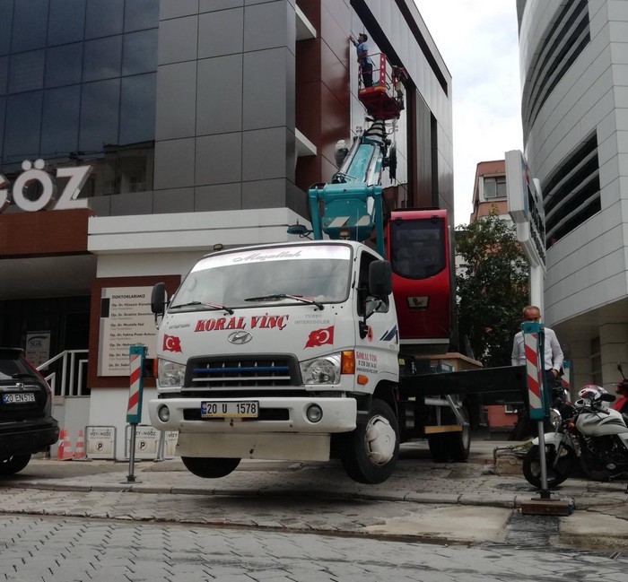 Sepetli Vinç Hizmeti